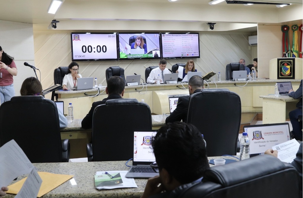 Resumo da 79ª Sessão Ordinária da 20ª Legislatura da Câmara de Criciúma